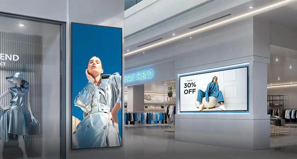 Pantalla comercial ViewSonic para señalización digital